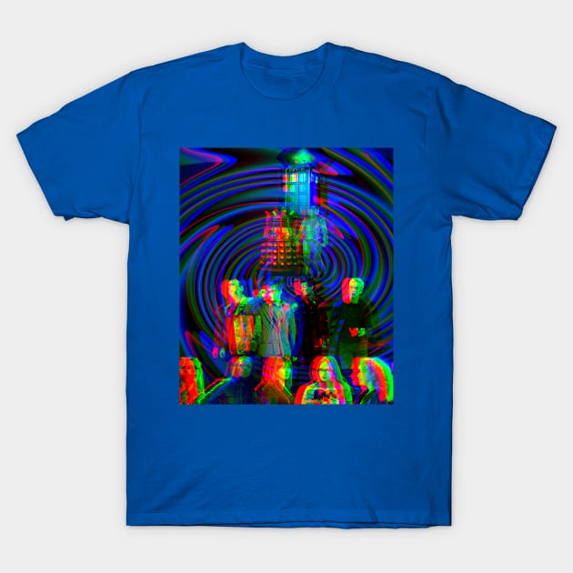 DR WHO computer glitch T-Shirt by Love My..